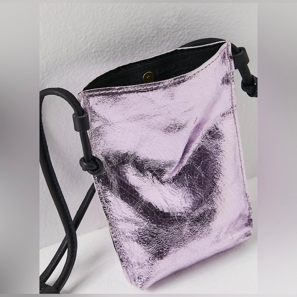 NWOT Free People Glitter Damsel Crossbody - Picture 2 of 4